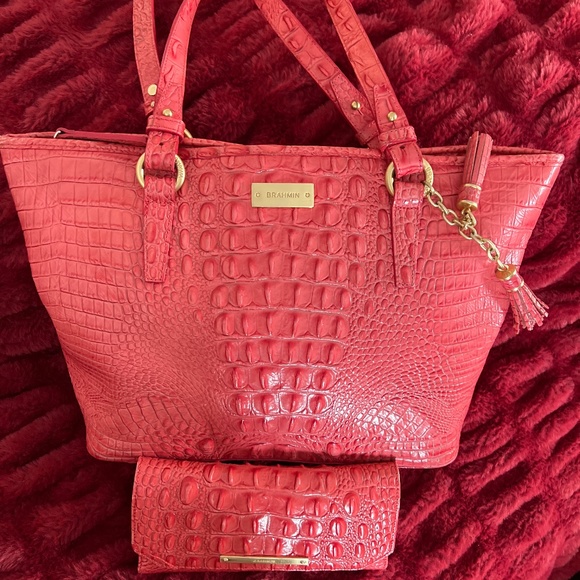 Brahmin Bags Brahmin Purse With Wallet Poshmark